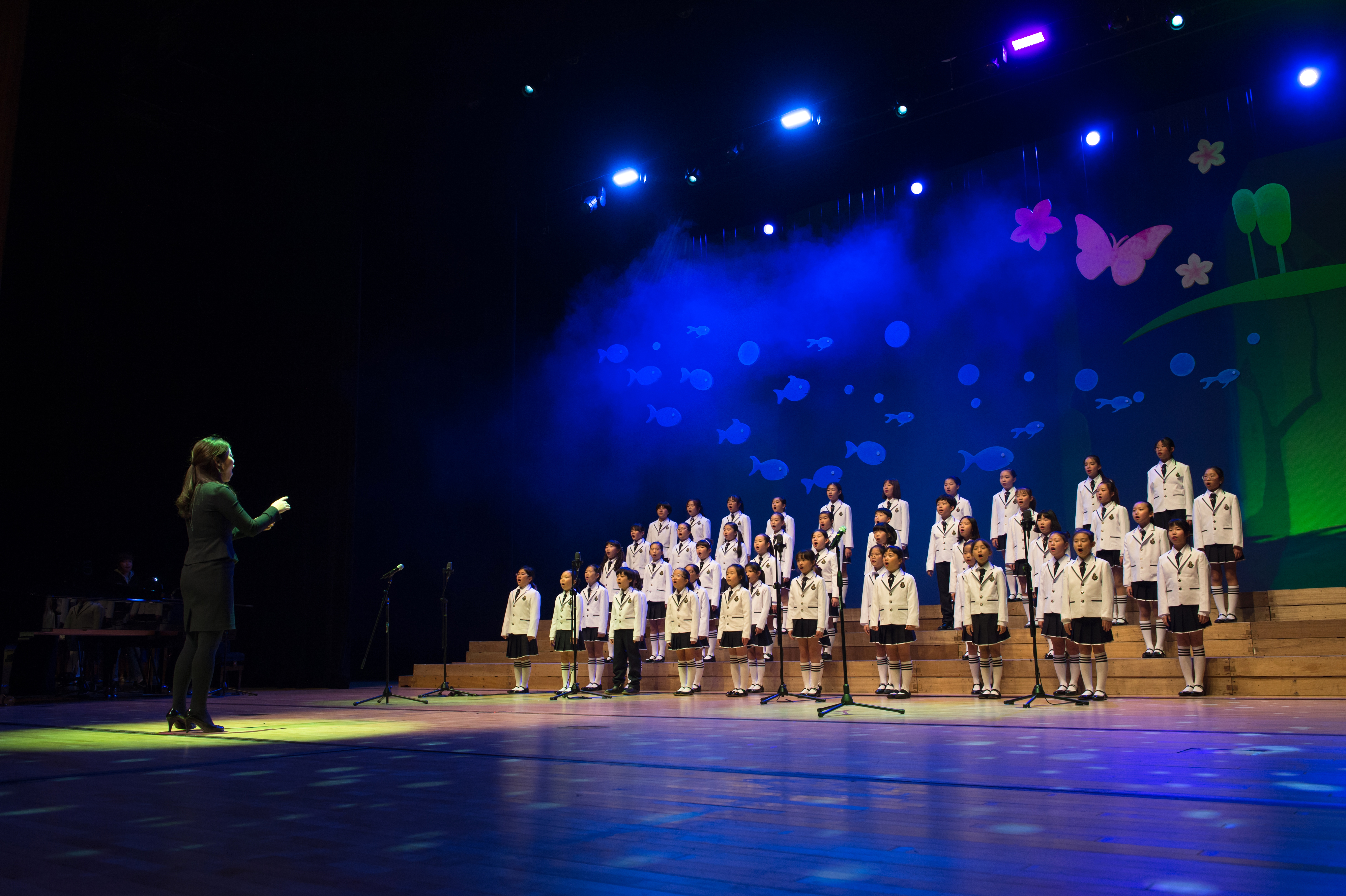 한수원 예술멘토링 지원사업 제5회 경주어린이 합창페스티벌  1부 모량초등학교 황성초등학교 양남초등학교 나산초등학교 옥산초등학교  2부 용황초등학교 금장초등학교 용강초등학교 유림초등학교 동방초등학교 2017년 12월 9일(토) | 경주예술의전당 화랑홀(대공연장) 1부 오후 2시, 2부 오후 5시  주최 경주시 주관 (재)경주문화재단 후원 한국수력원자력(주) 경상북도경주교육지원청